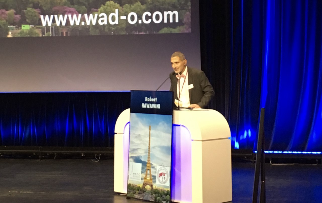 Congrès WADO UNESCO Paris 2018 Robert Hawawini Acupuncture